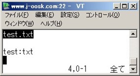 区切り文字設定その壱